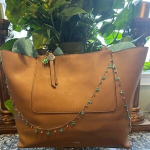Nine West Beige Tote Bag